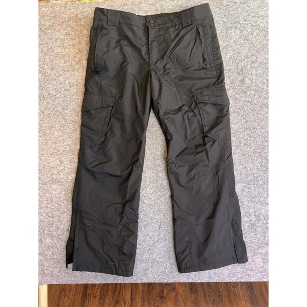 Slalom Pants Mens‎ XL Ski Snowboard Snow Insulated Black READ